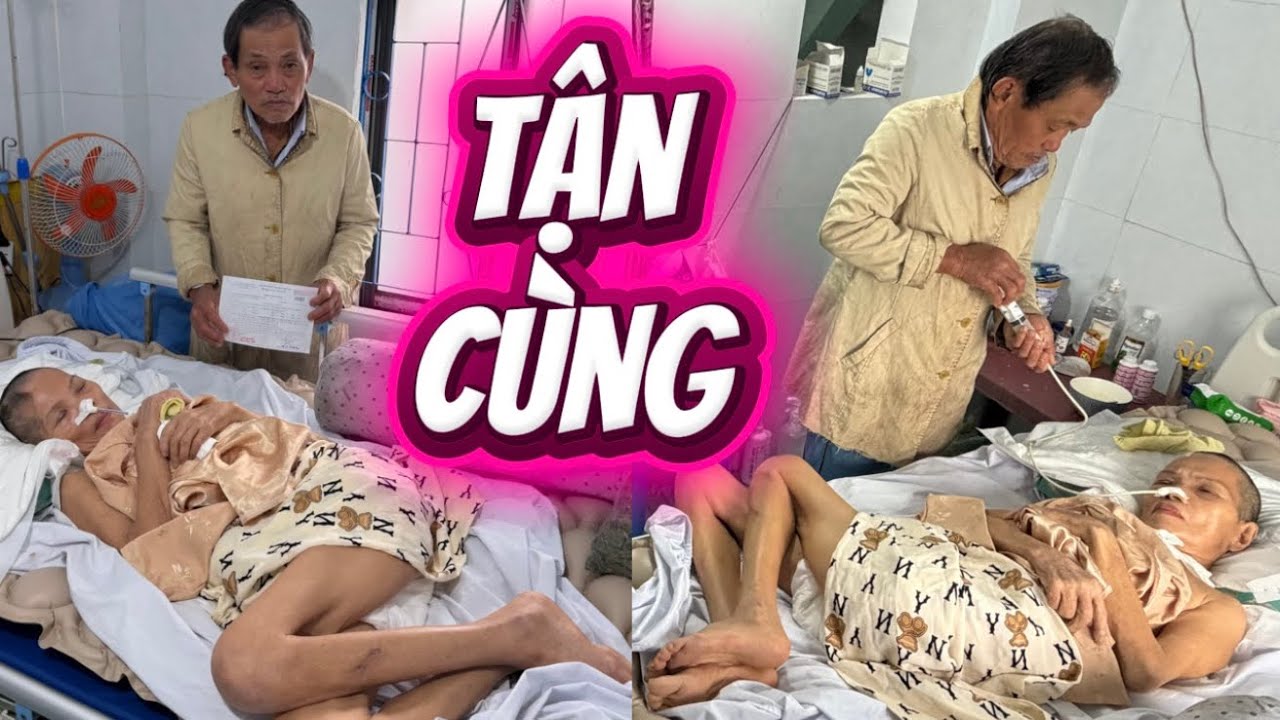 Người chồng mang bản án tử chăm lo vợ nằm như 1 đứa trẻ