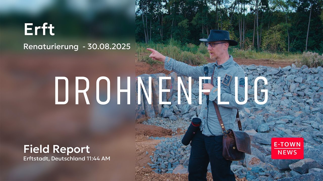 Erft Renaturierung Erftstadt Gymnich - Part 41 - update 30.08.2025