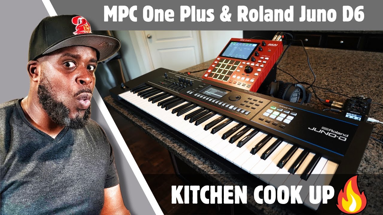 Готовим на кухне: создаём сумасшедший ритм с MPC One Plus и Roland Juno D6 🔥