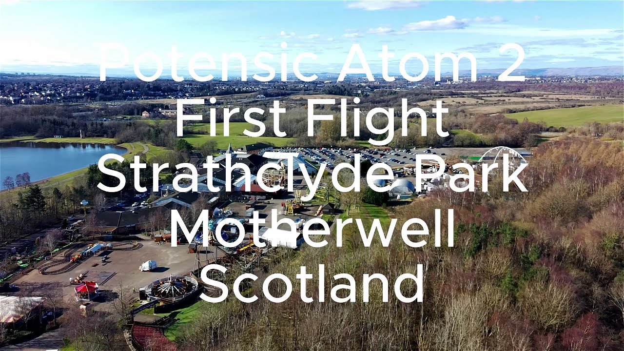 first flight with the potensic atom 2 at strathclyde park motherwell scotland