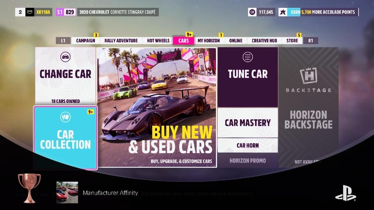 Forza Horizon 5 Trophy | Manufacturer Affinity