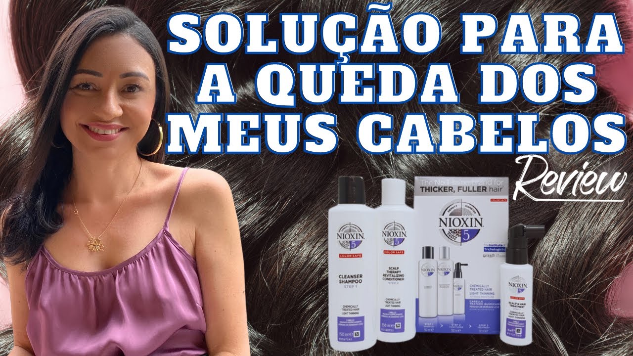 NIOXIN: A SOLUÇÃO DEFINITIVA PARA COMBATER A QUEDA DOS MEUS CABELOS