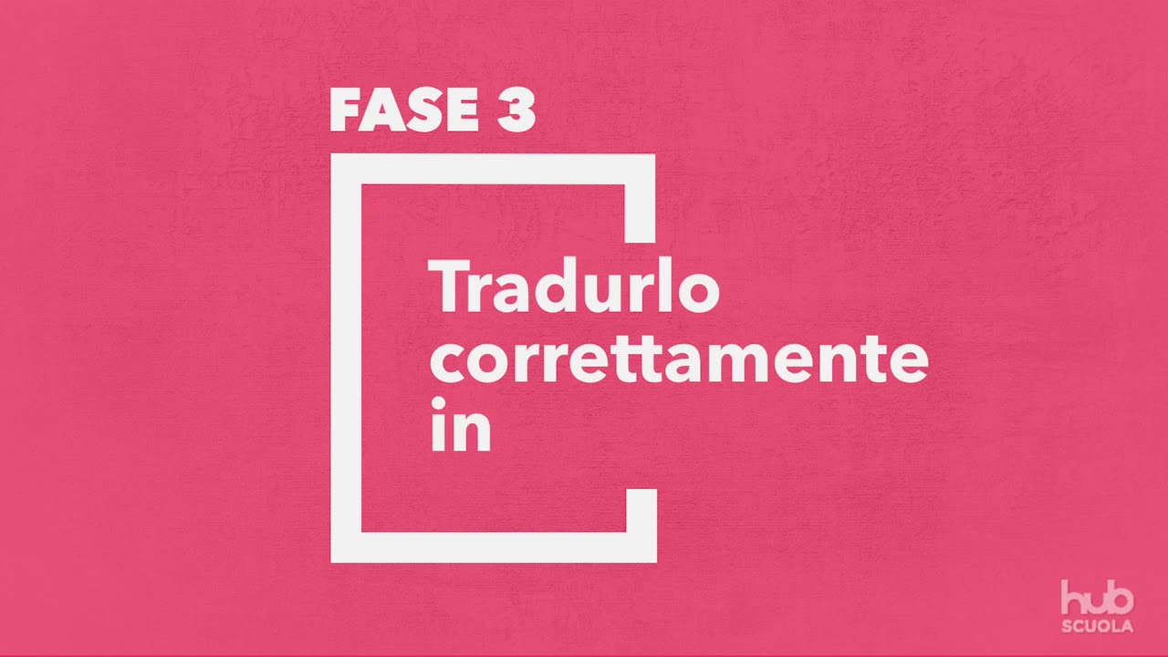Tradurre il periodo ipotetico