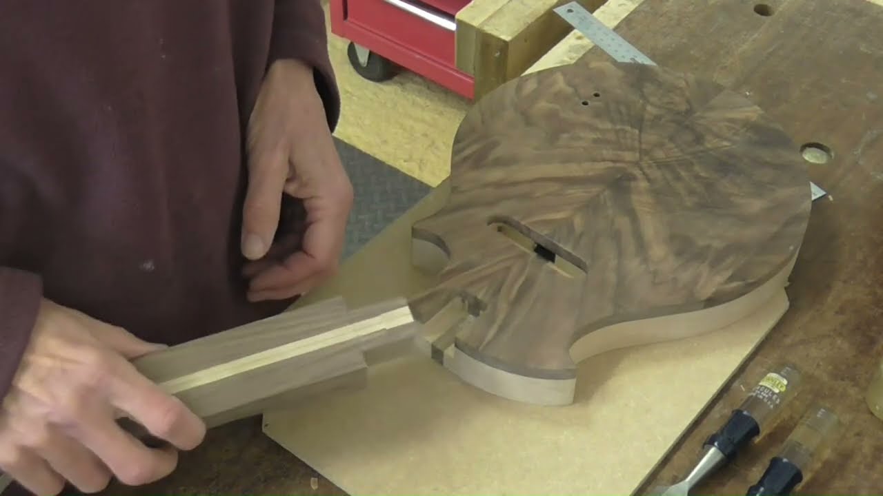 Nava Electric Mandolin Part 2: Neck