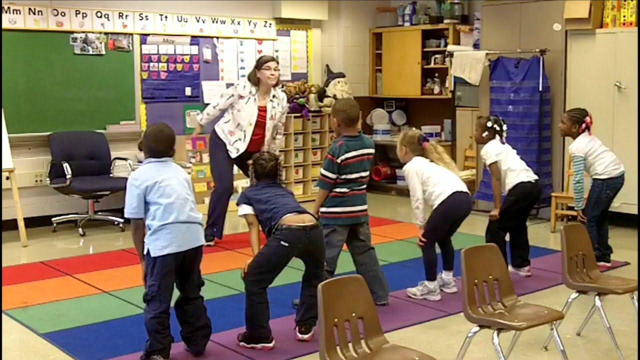 Action Words, Part 1 (Classroom Physical Activity Breaks)