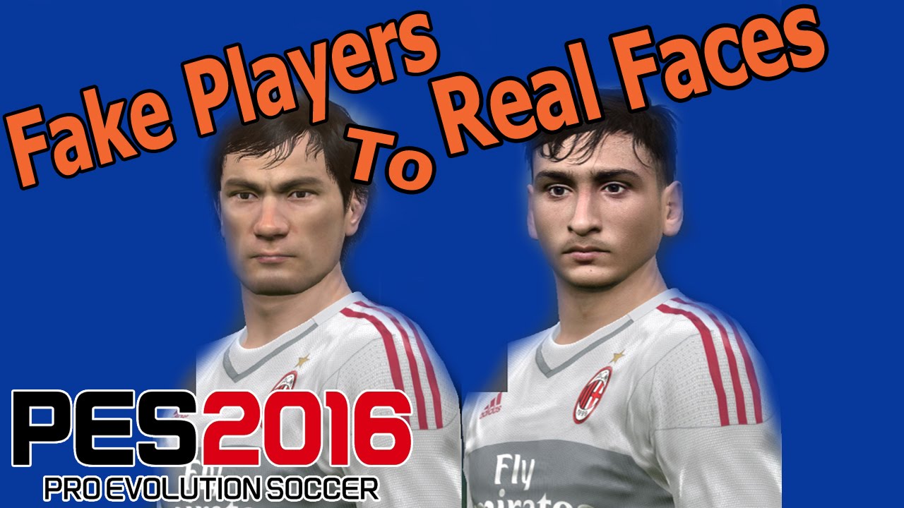 How to install new faces to Fake Players - PES 2016