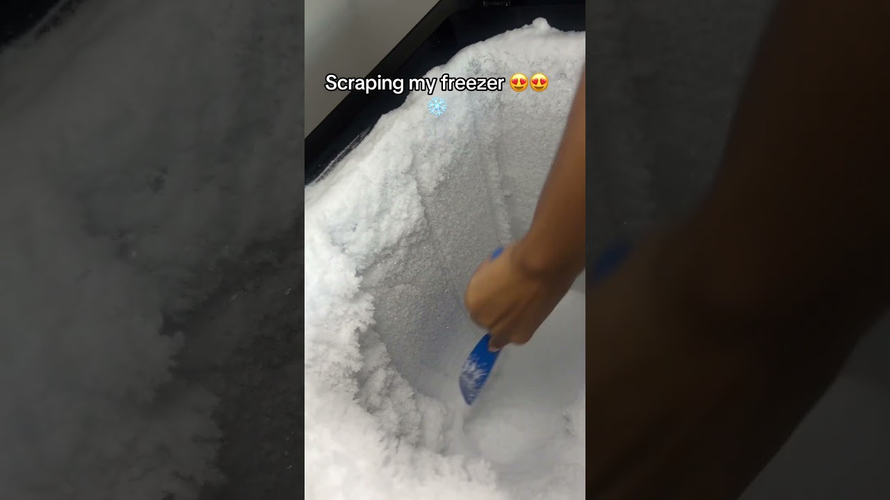 Scraping my freezer