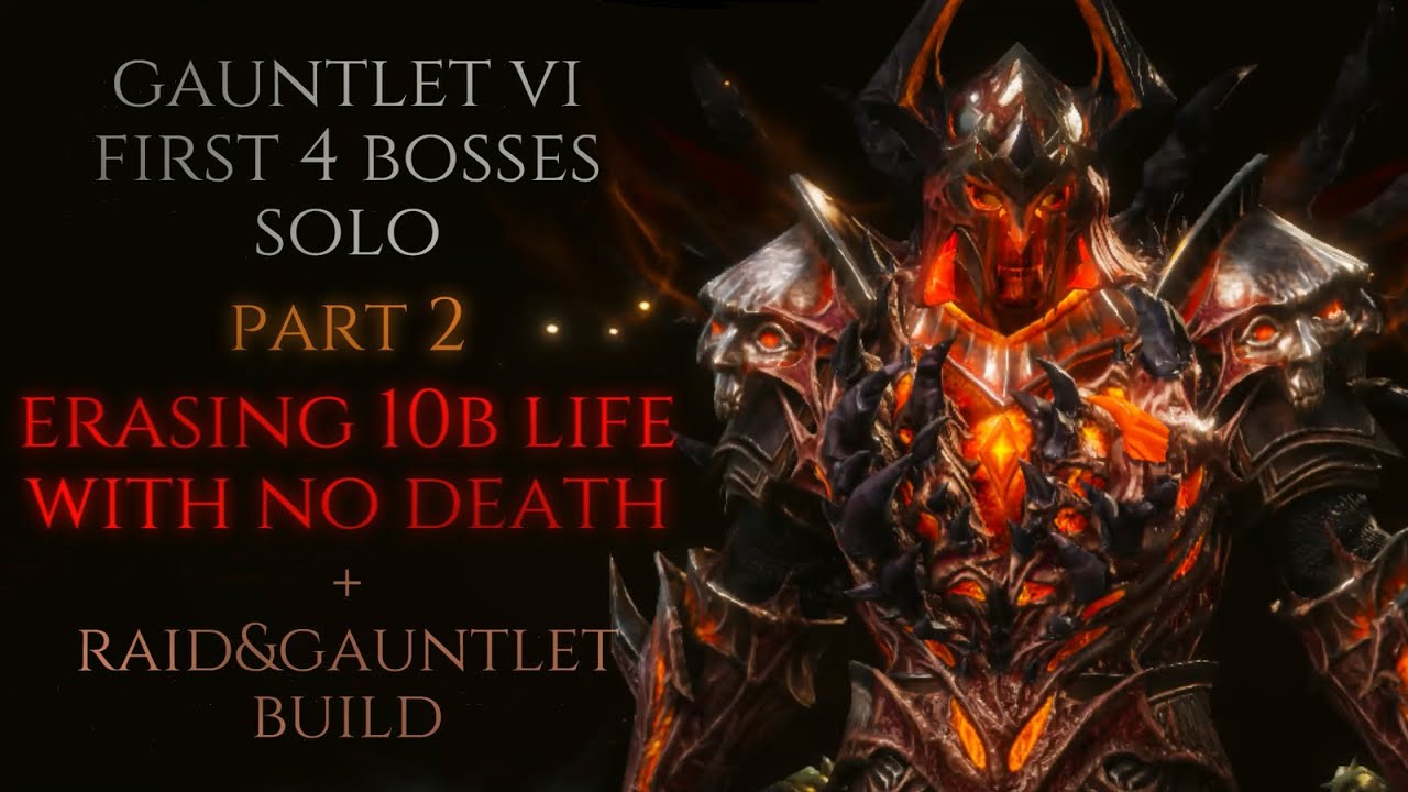 Inferno VI Helliquary Gauntlet first 4 bosses solo completion with Barbarian + Build (part 2)