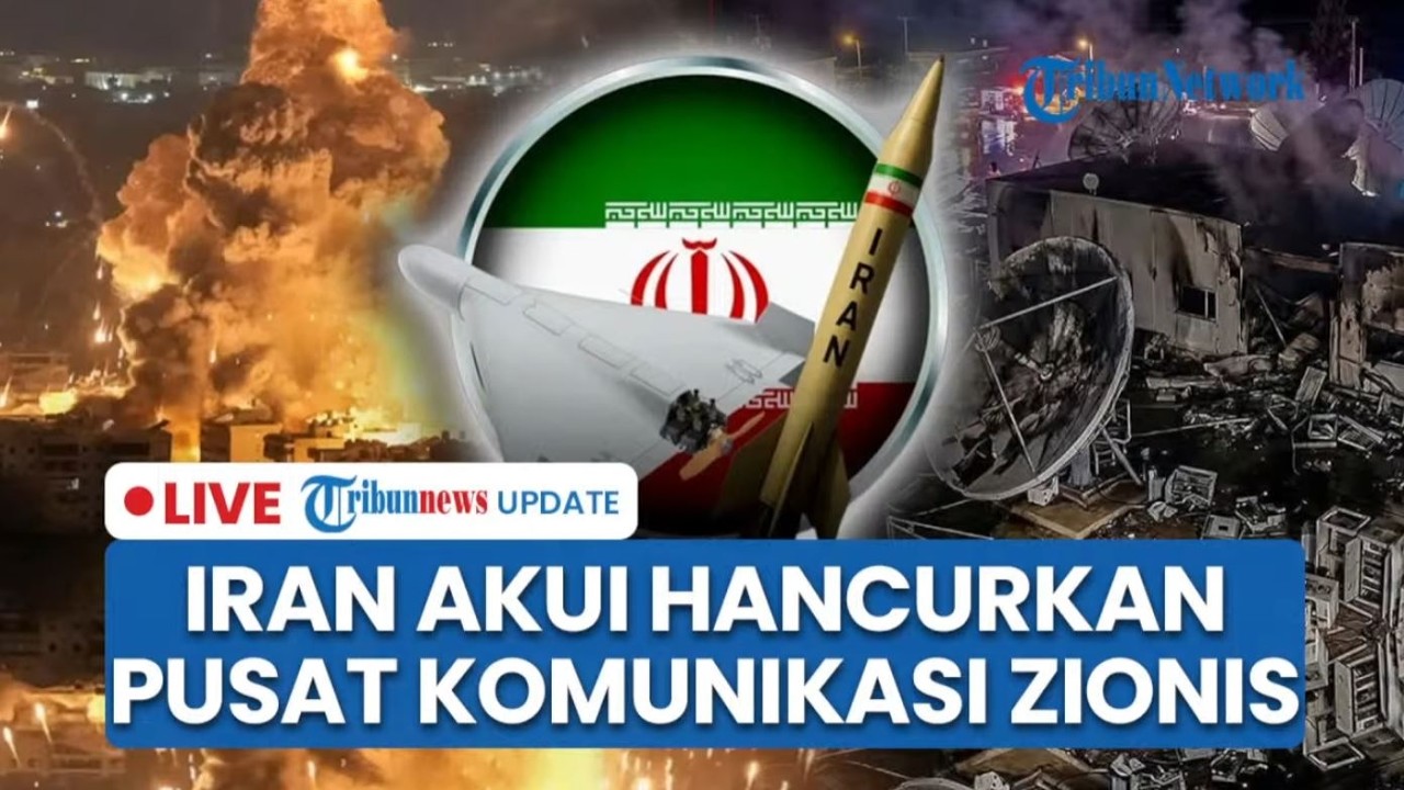 🔴LIVE: Penampakan Pusat Komunikasi Israel Hancur Dibom Iran-Hizbullah, Lumpuhkan Jaringan Jet Tempur