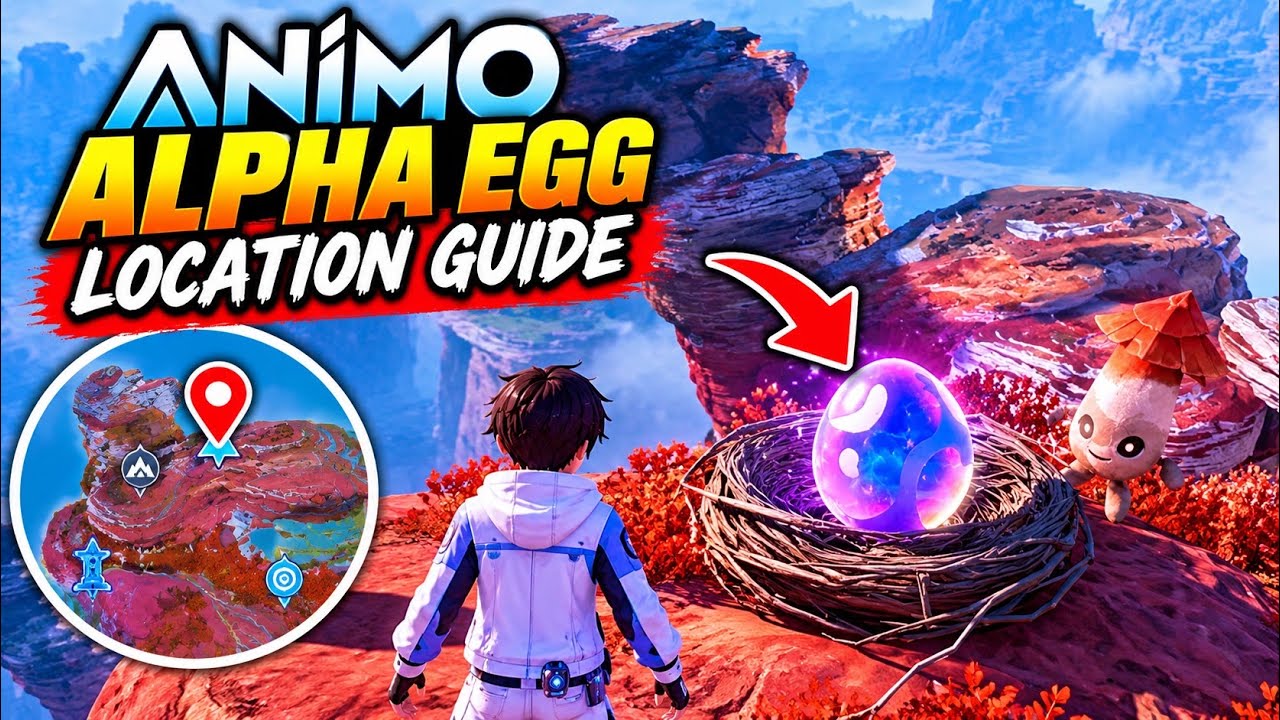 ANIIMO ALPHA EGG LOCATION GUIDE #aniimo