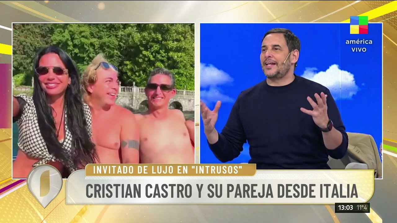 🤩 CRISTIAN CASTRO Y MARIELA SÁNCHEZ DESDE ITALIA: 