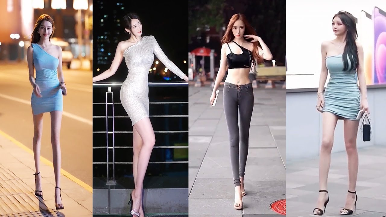 Mejores Street Fashion Tik Tok 2021 | Hottest Chinese Girls Street Fashion Style 2021 Ep.111