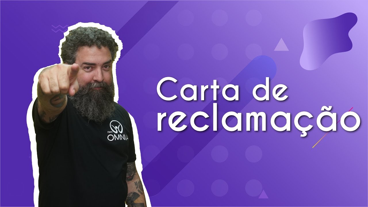 Carta de reclamação - Brasil Escola