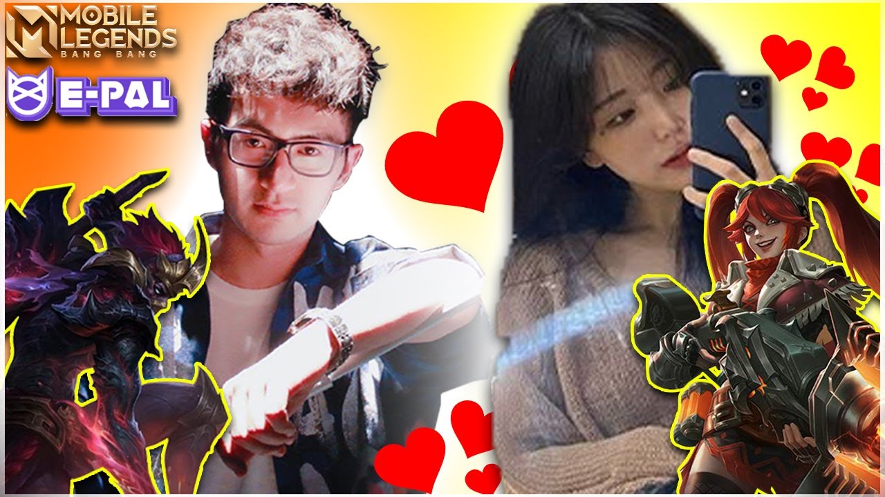 I Paid to play with the HOTTEST e-girl online! Mobile Legends