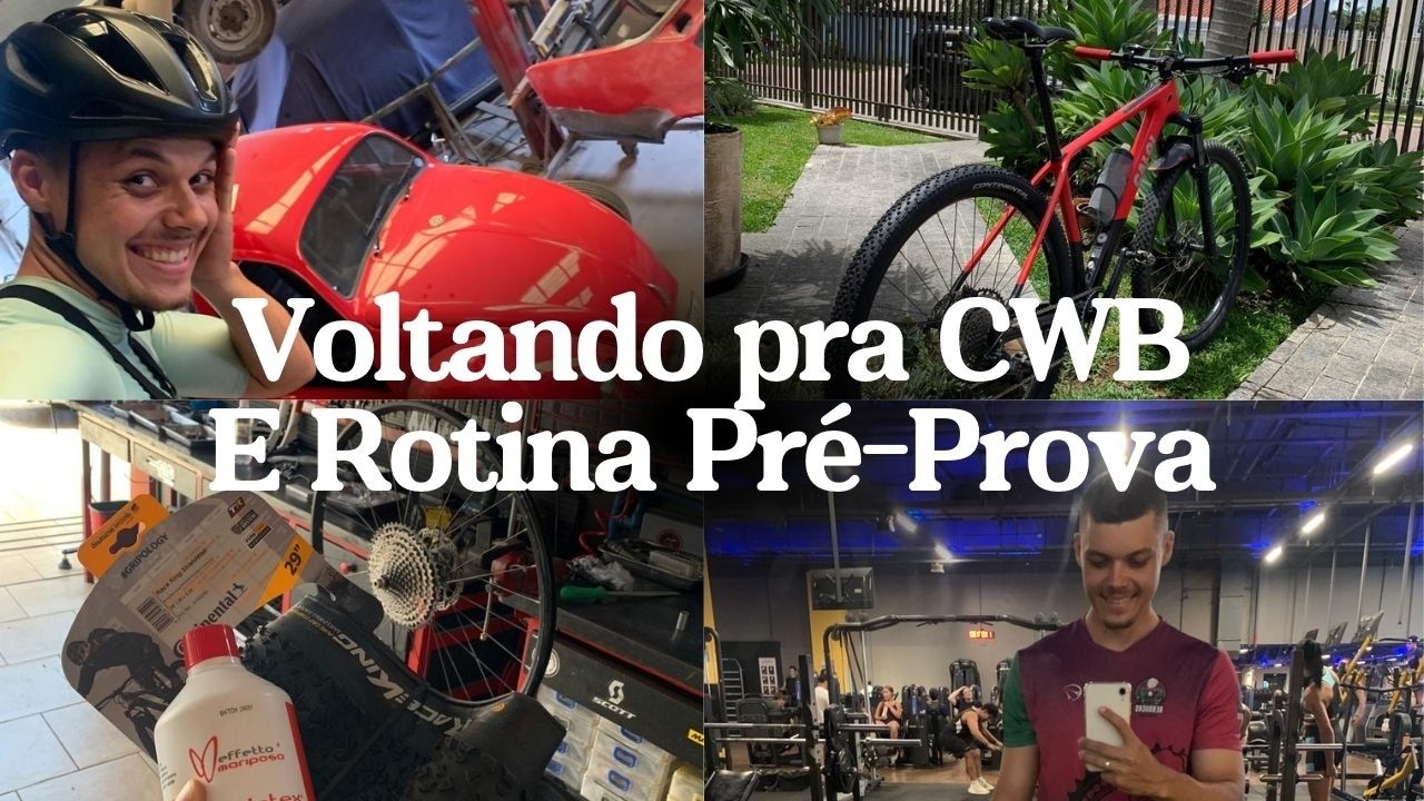 VOLTANDO PARA CURITIBA E ROTINA PRÉ-PROVA