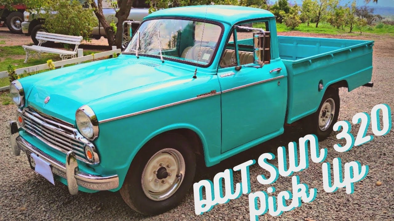 Viejita clásica DATSUN 320 PICK UP ! 🇯🇵🔥- clásica de los 60 #blog #review #cars #youtube