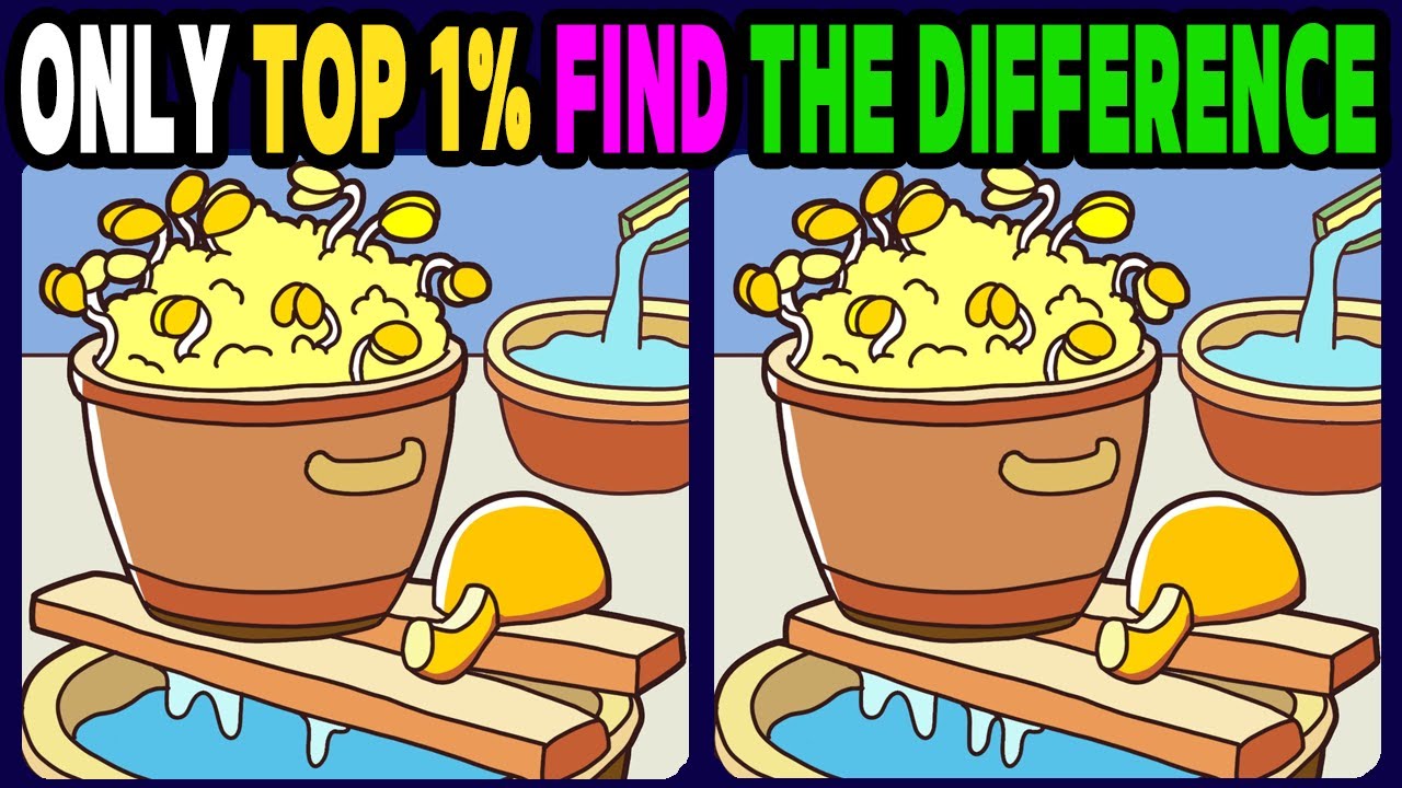 【Spot the difference】Only top 1% find the differences / Let's have fun【Find the difference】332