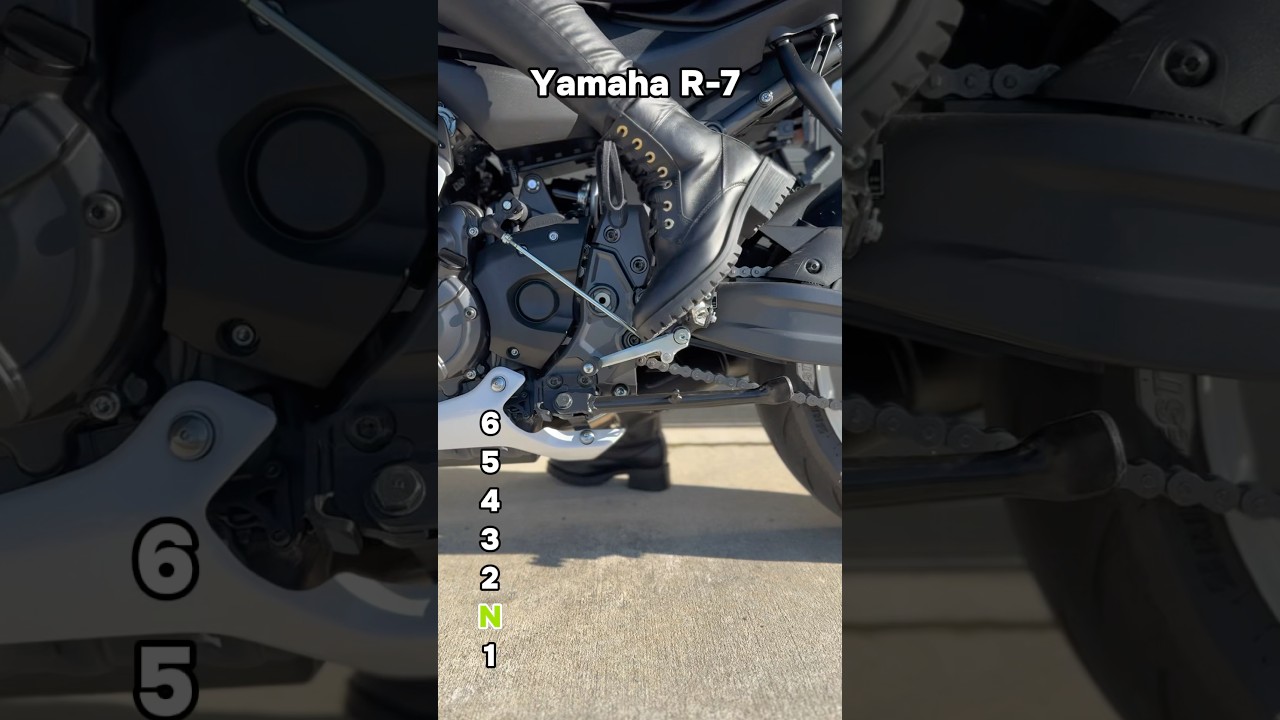 Yamaha YZF-R7 gearing MP/H #motorcycle #yamaha #yamahar7 #fyp #shorts