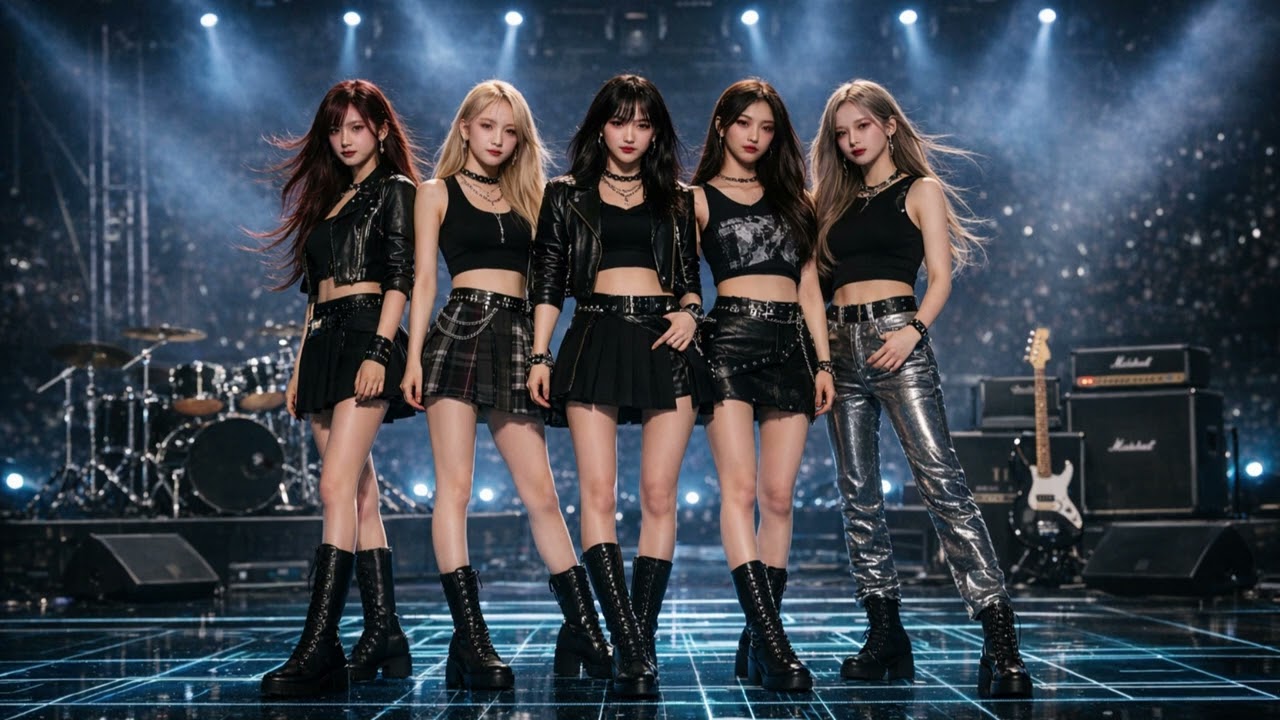 Blueprint | K-Pop Pop Rock Girl Group Anthem (Official Music)