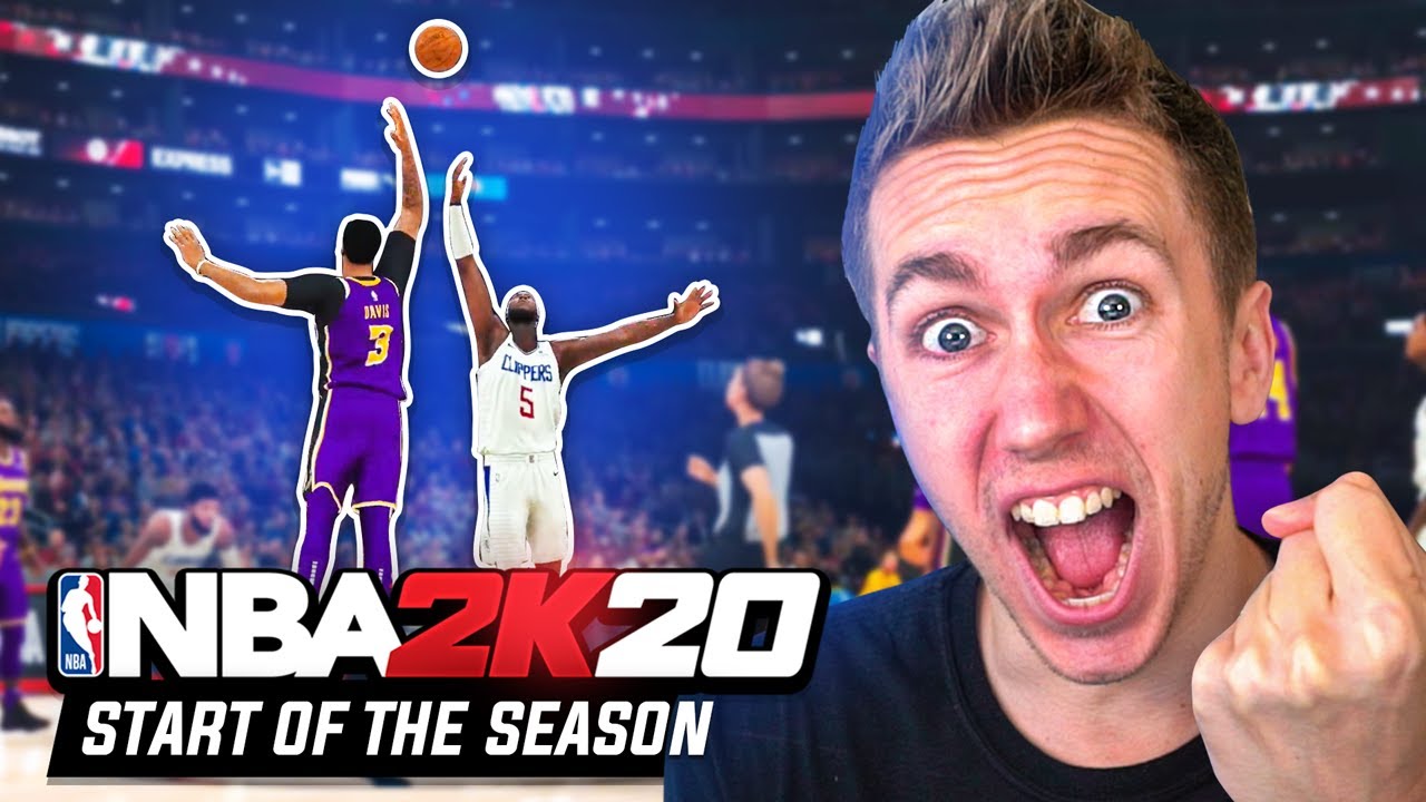 THE START OF A NEW SEASON (NBA 2K20)