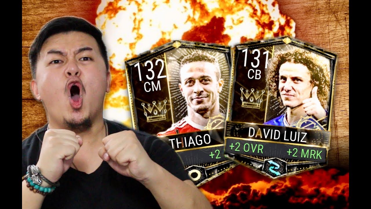FINALLY 100 DAVID LUIZ & THIAGO COMPLETED FT ELITE TREASURE CHEST OPENING! FIFA MOBILE