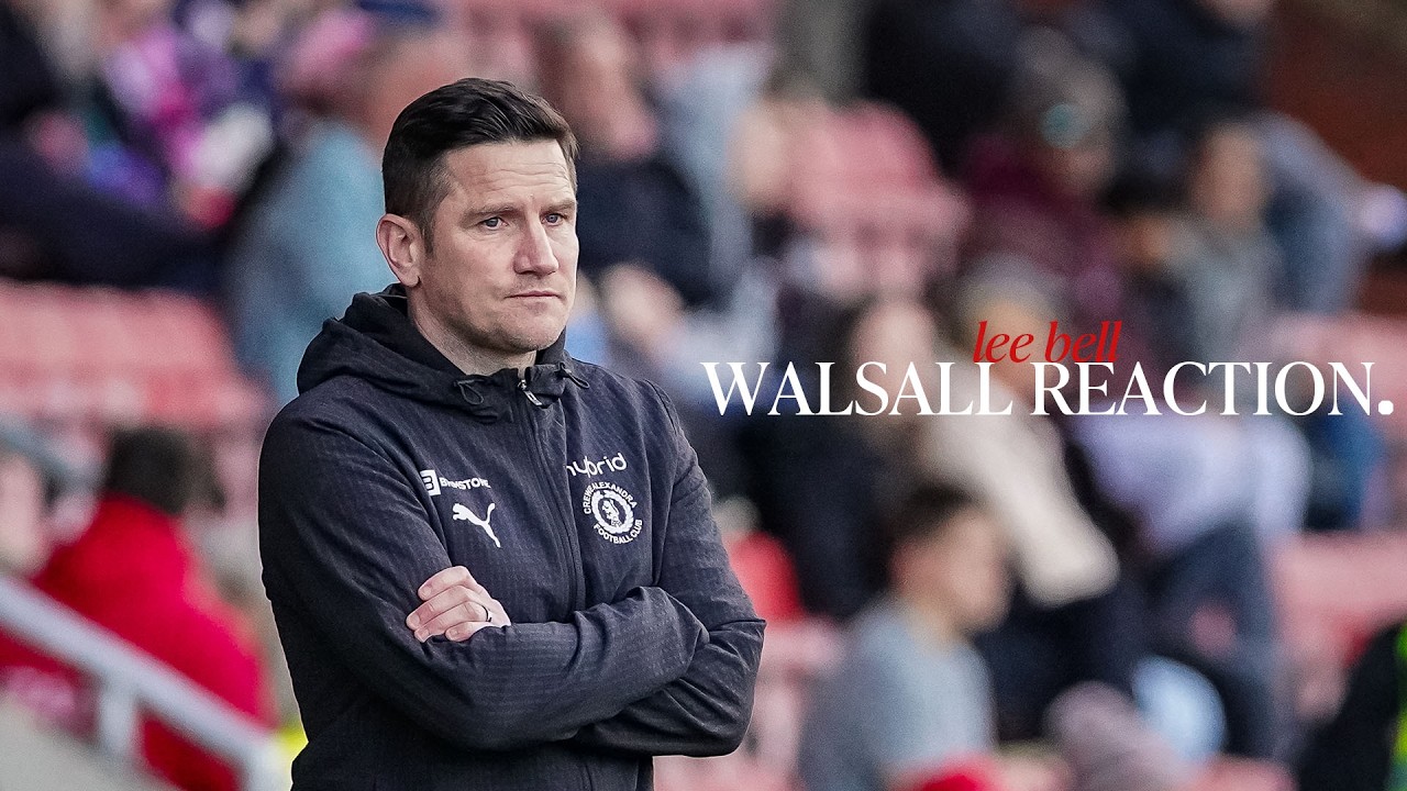 WALSALL REACTION | Lee Bell's Verdict On Walsall Defeat