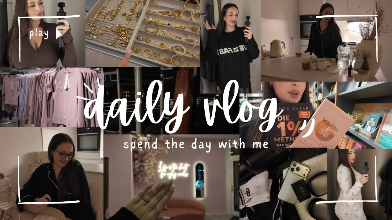 DAILY VLOG 🛍️👩🏽‍💻MORGENROUTINE, HOMEOFFICE, SHOPPINGDAY & GYM 