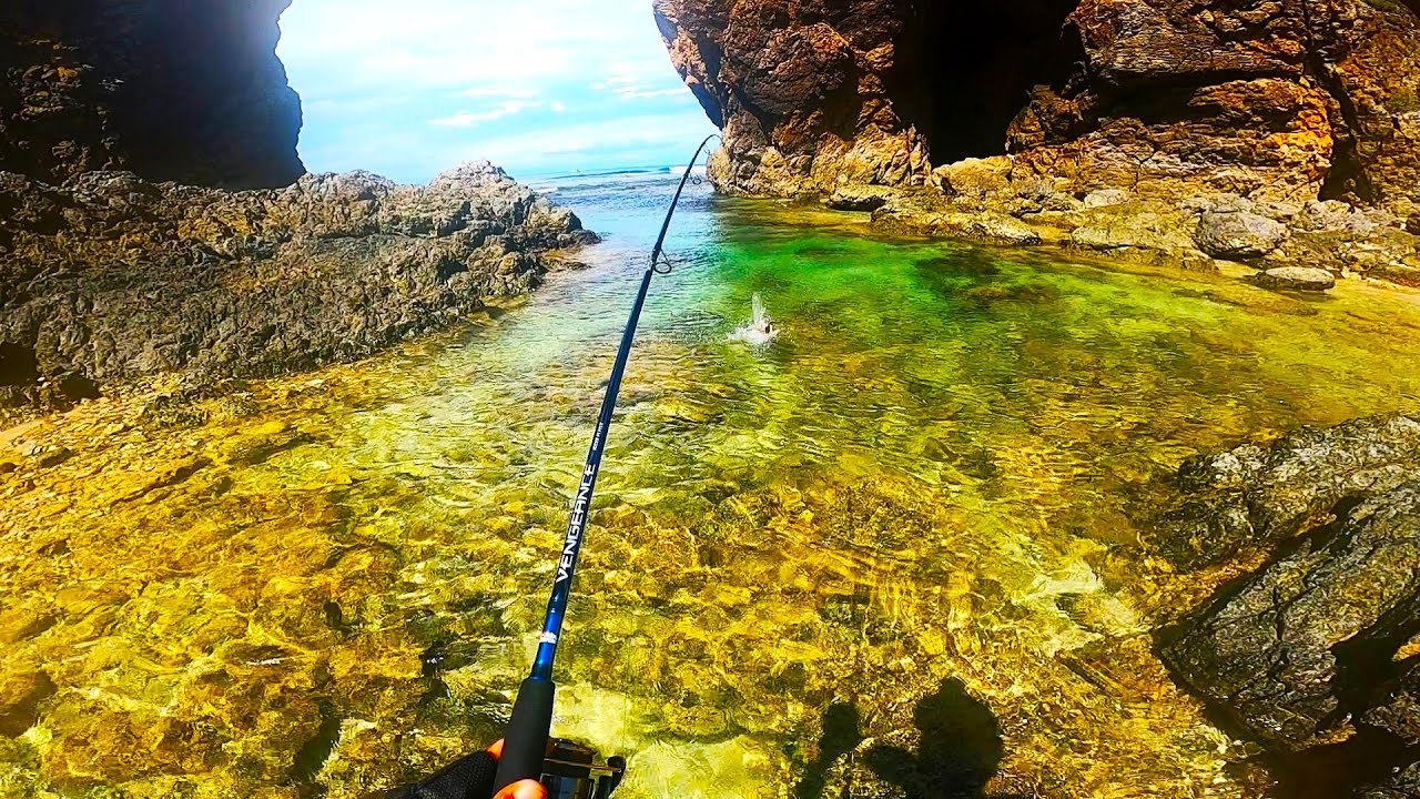 Isda Na Kahit Sa Ganitong Pwesto Kakagat Parin | Shore Casting Palawan Philippines
