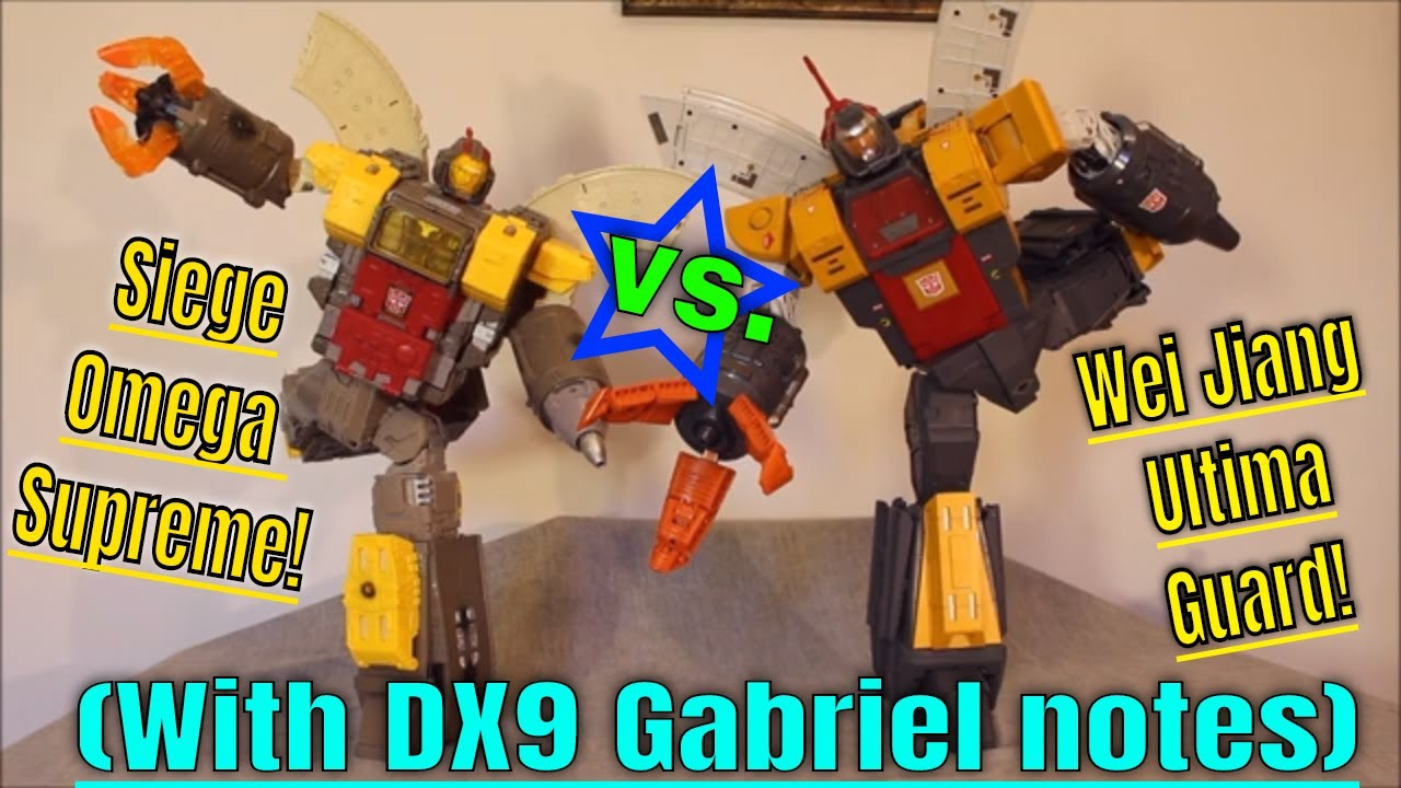 Who Wins? Ultima Guard VS Siege Omega Supreme (+ Gabriel Comments) - GotBot True Review NUMBER 619