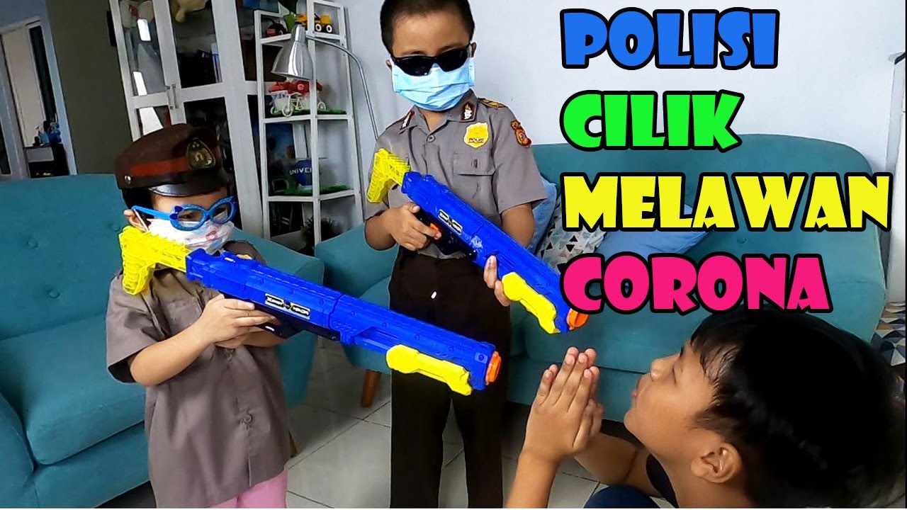 SERU dan ASIK nya Drama Polisi Cilik - Drama Anak Kecil jadi Polisi Part 4 - Aidy Family