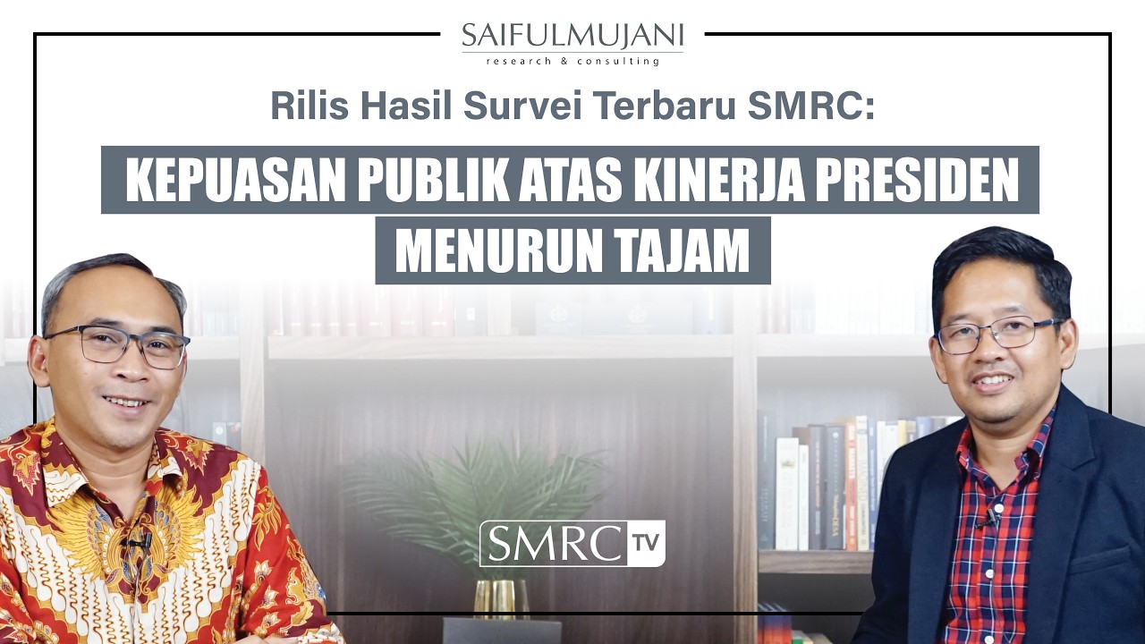 Kepuasan Publik atas Kinerja Presiden Menurun Tajam | Survei SMRC Terbaru