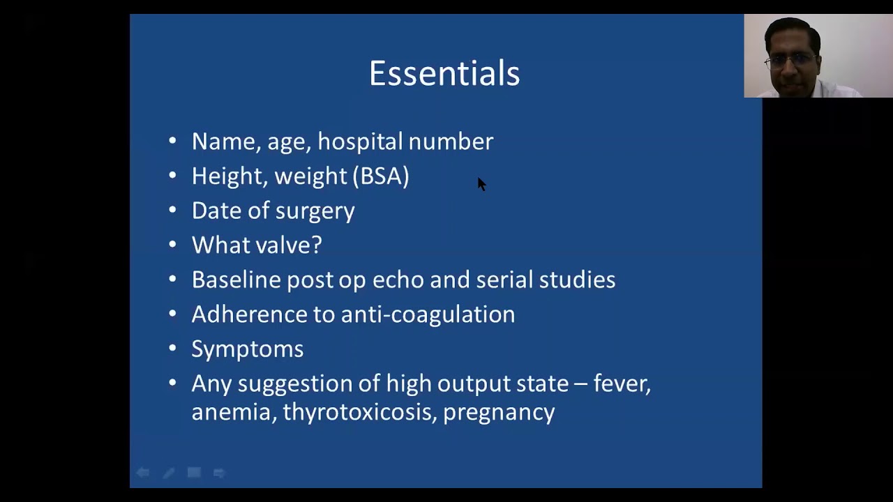 Evaluation of Prosthetic Aortic Valve Dr  Jesu Krupa