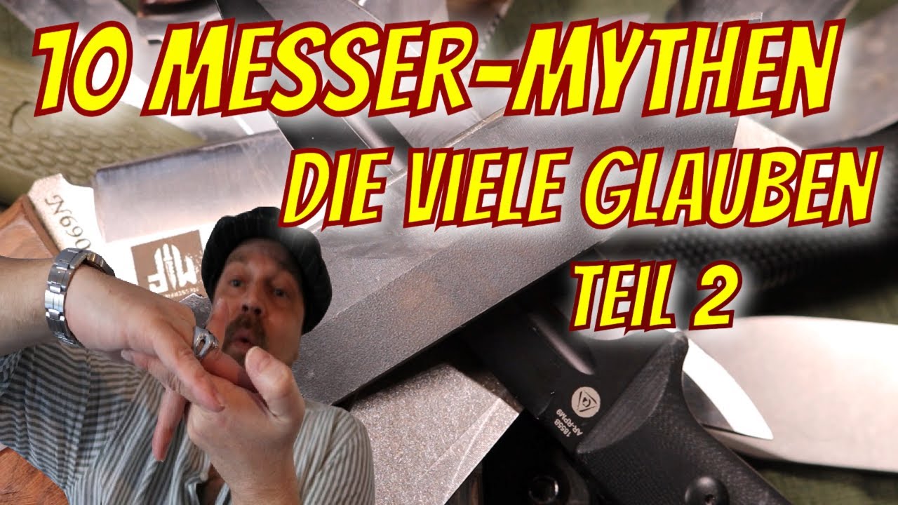 10 MESSER-MYTHEN DIE VIELE GLAUBEN - DIE ABRECHNUNG... 🤯😅