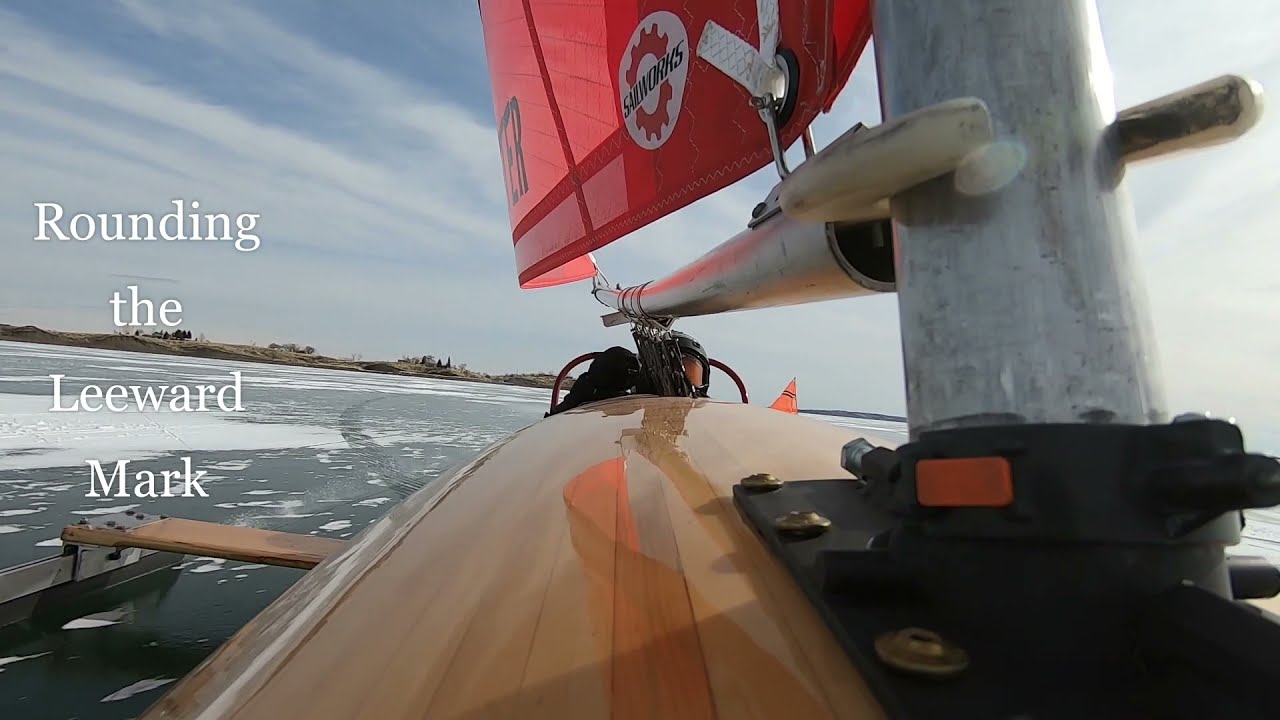 Fort Peck Mini Skeeter Iceboating Feb 25 th 2021