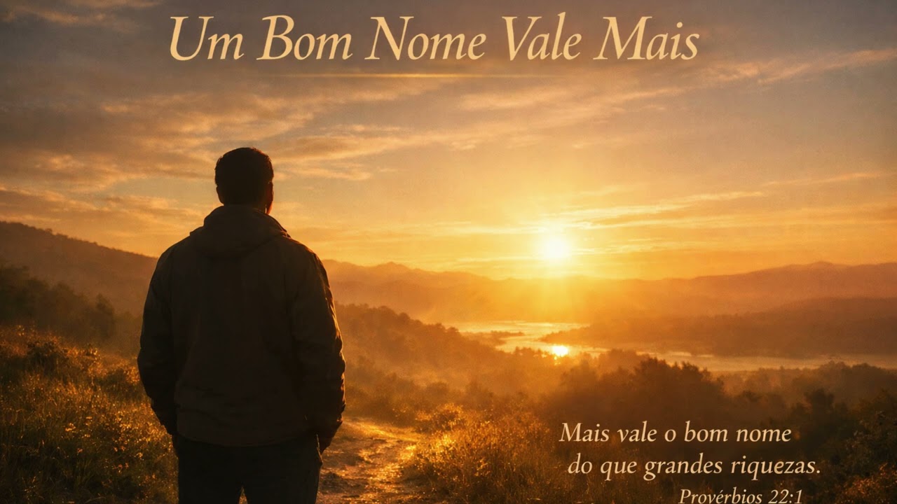 Um Bom Nome Vale Mais | Provérbios 22:1 | Gospel