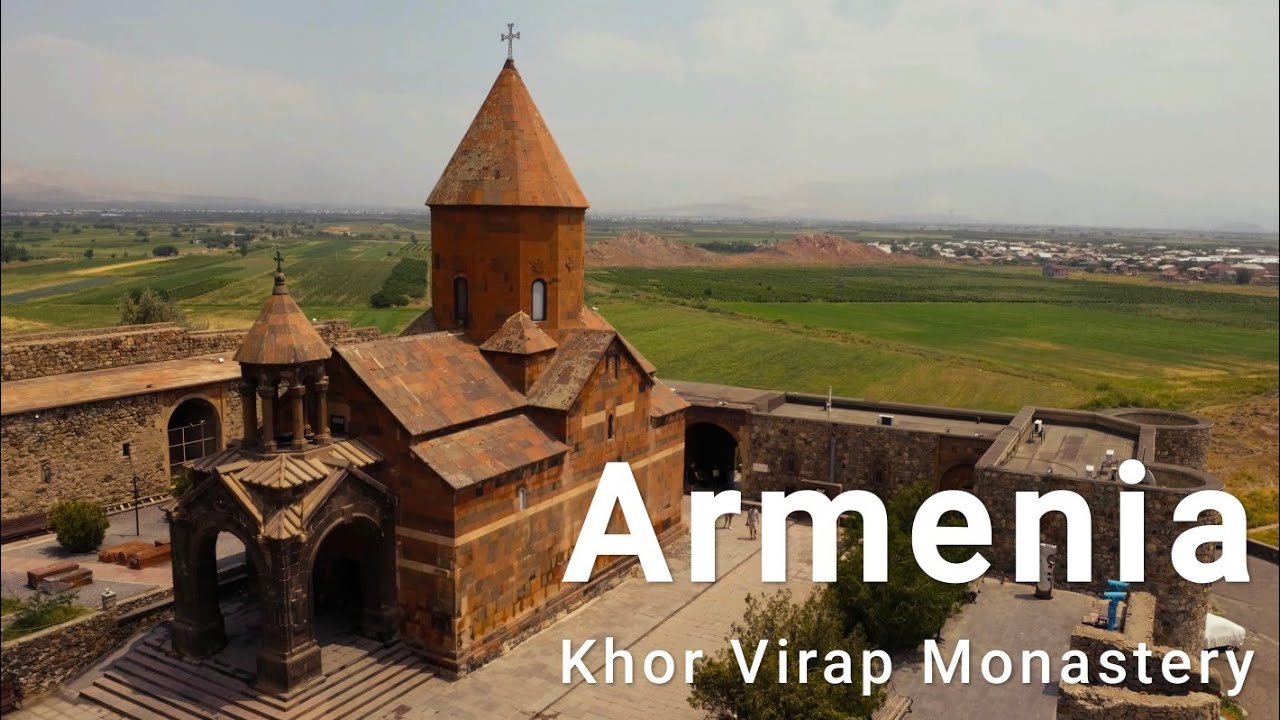 Armenia Khor Virap Monastery #drone #dji