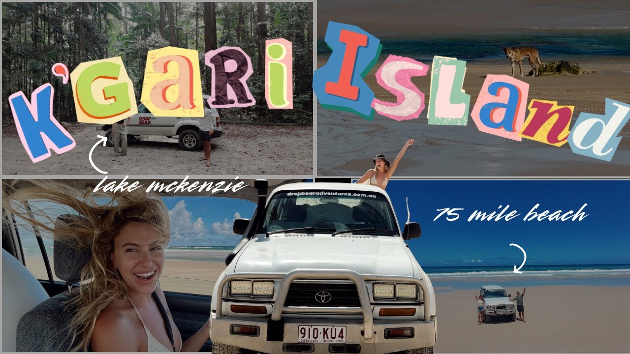 K’gari Island 4WD tour | dropbear adventures 🐻🏝️🇦🇺