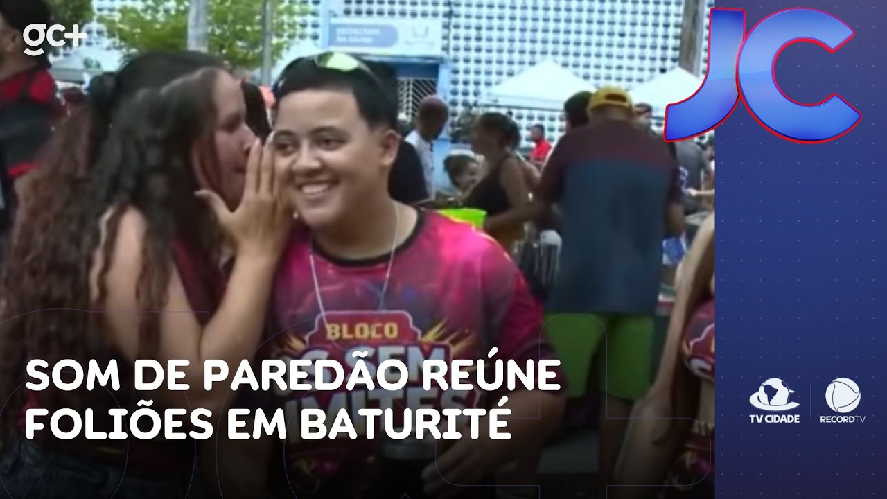 Som de paredão na praça reúne blocos e foliões na serra de Baturité | Jornal da Cidade