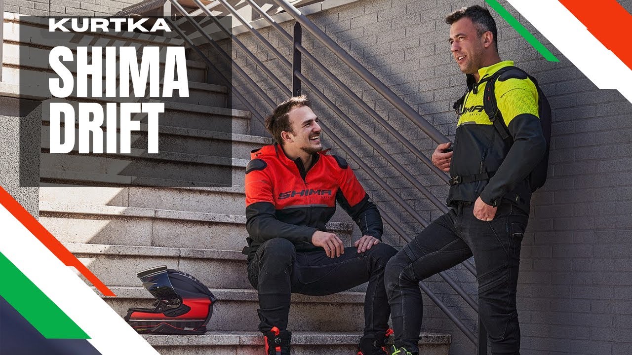 Sport, wygoda i bezpieczeństwo - Kurtka Shima Drift
