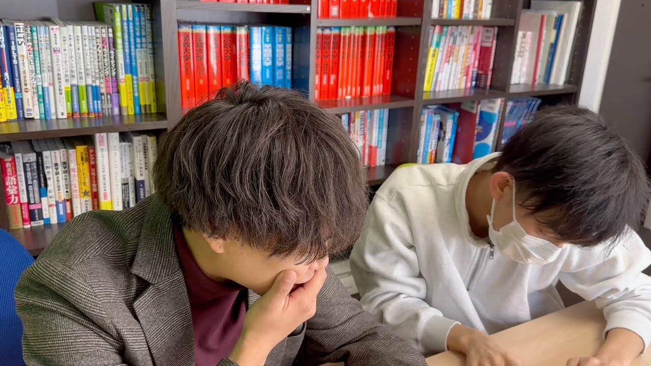 大阪大学の合格発表の瞬間