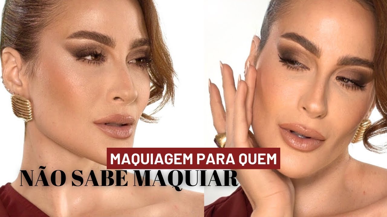 MAQUIAGEM FÁCIL PARA QUEM NÃO SABE SE MAQUIAR 