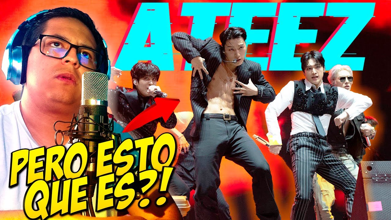 ROCKERO REACCIONA a ATEEZ y queda IMPACTADO!
