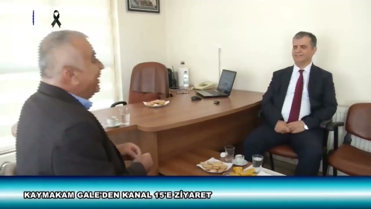 KAYMAKAM GALE&rsquo;DEN KANAL 15&rsquo;E ZİYARET