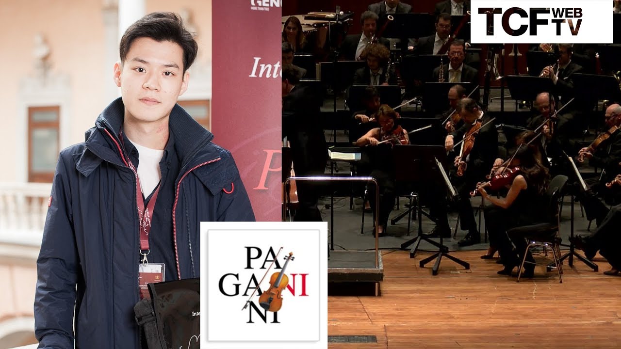 Finale 55&deg; Premio Paganini - Yiliang Jiang ,  P. I. Čajkovskij: Concerto in re maggiore op. 35