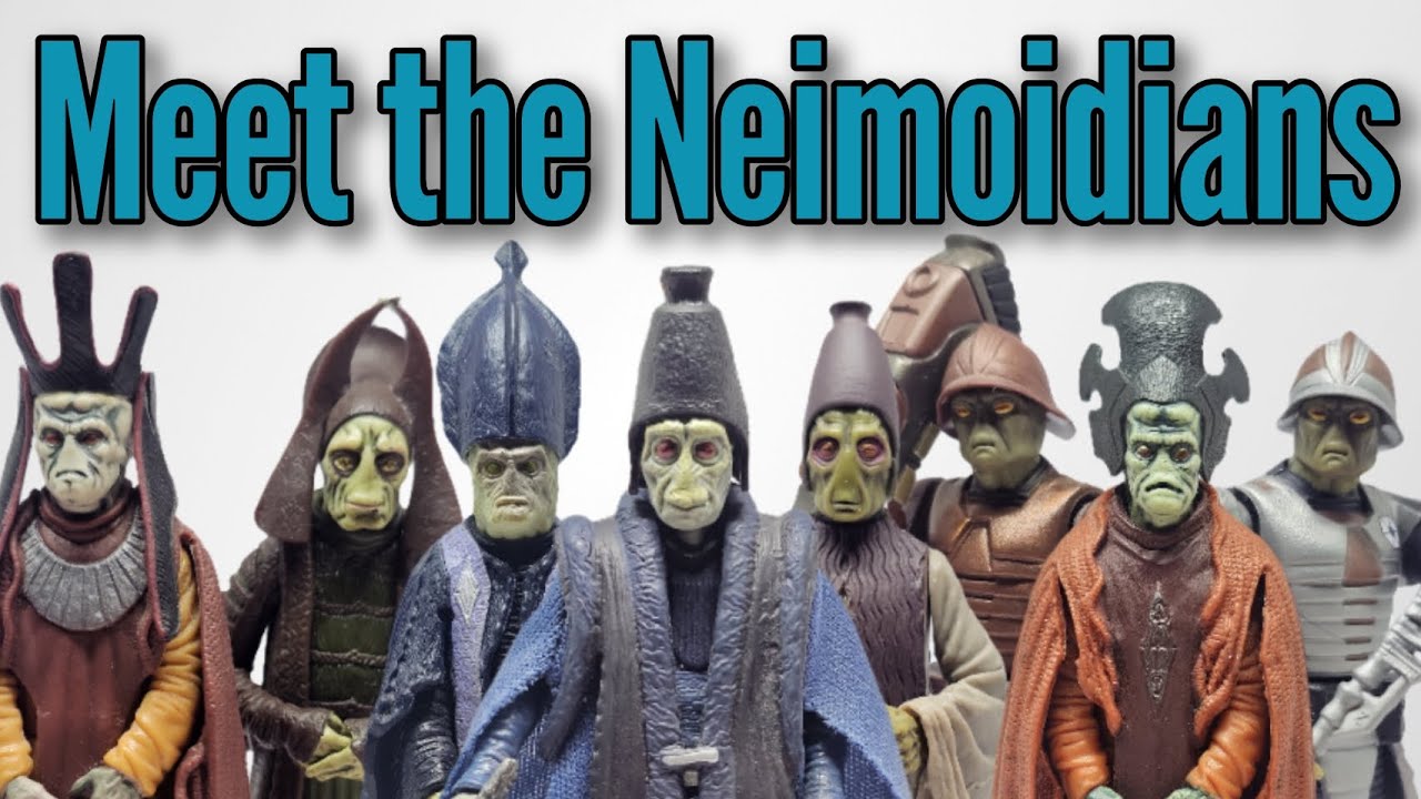 Hasbro's 3.75" Neimoidians - Star Wars Figure Review and Retrospective