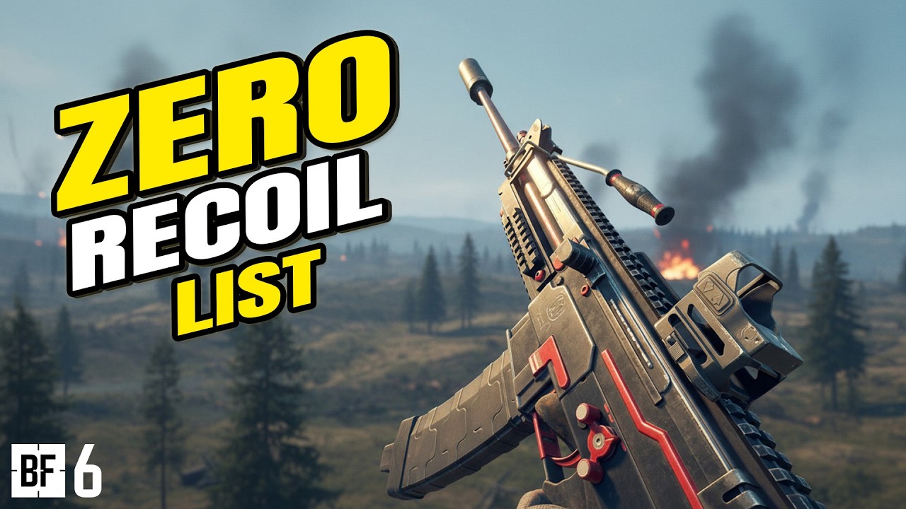The ONLY Zero Recoil Weapons in Battlefield 6 (7 You Should Use)