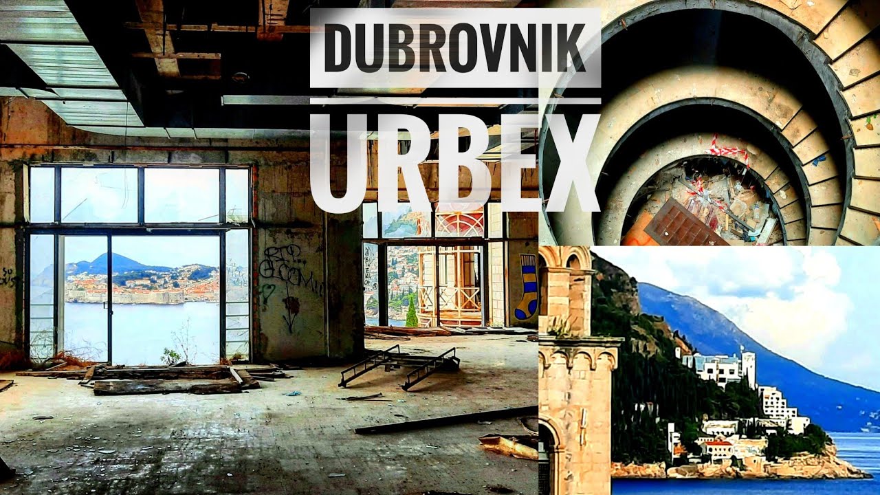 Exploring Dubrovnik's HUGE Abandoned Hotel Belvedere 🇭🇷 | 4K UrbEx Croatia