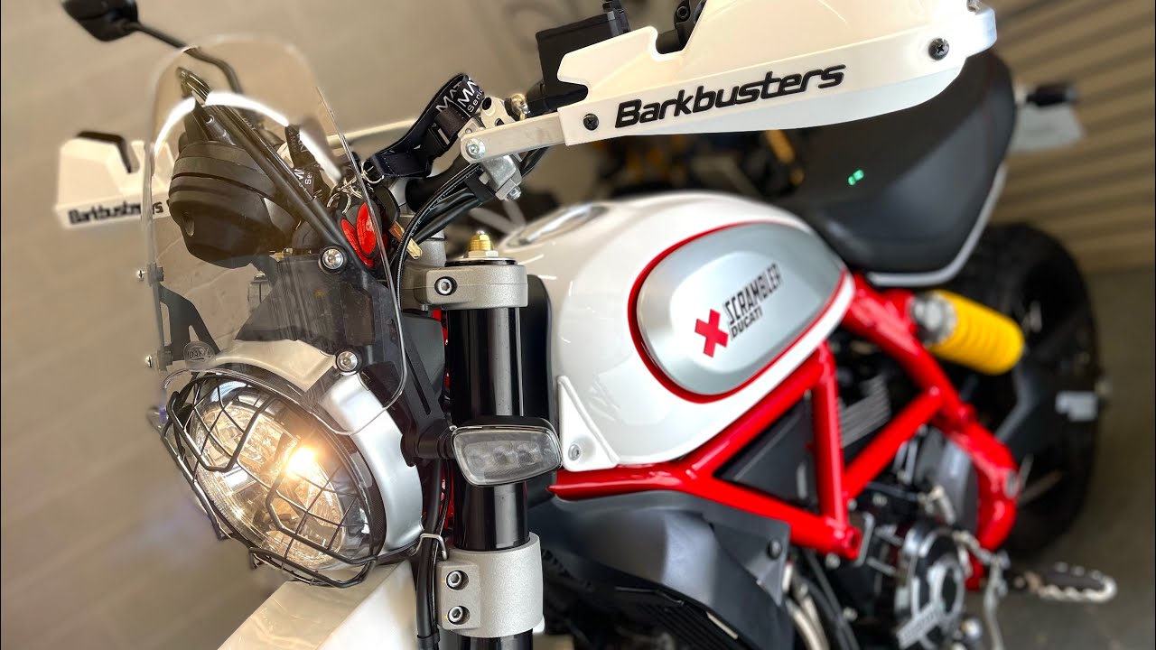 DUCATI DESERT SLED - выхлопная система Leo Vince: мощное усиление звука!