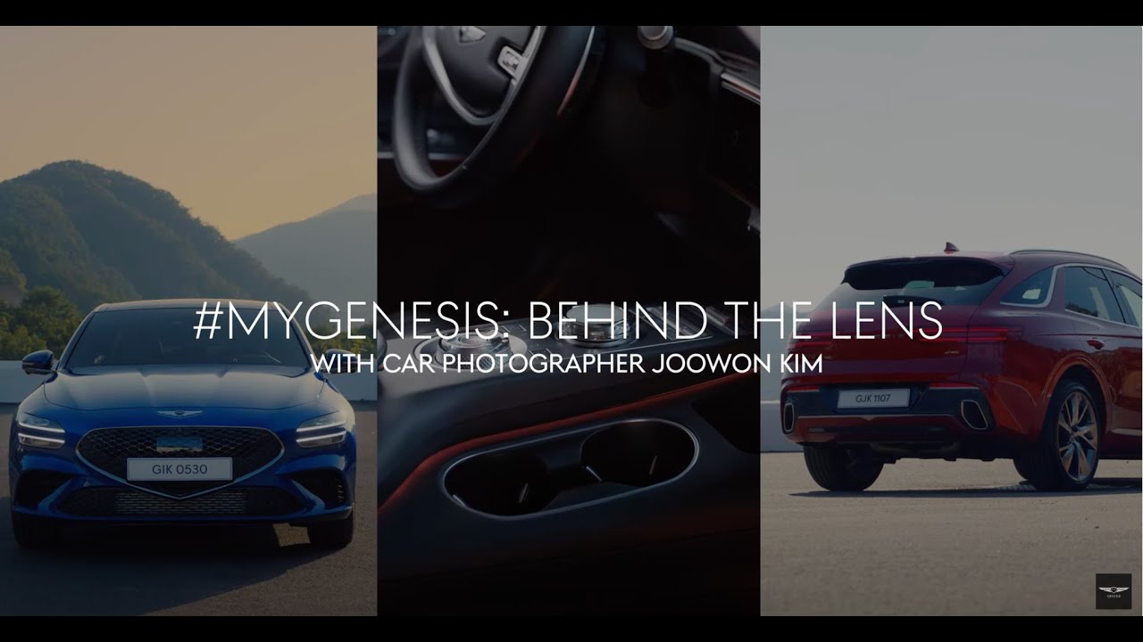 How to take exterior car photos | #MYGENESIS: Behind the Lens | Episode 1 | Genesis Europe