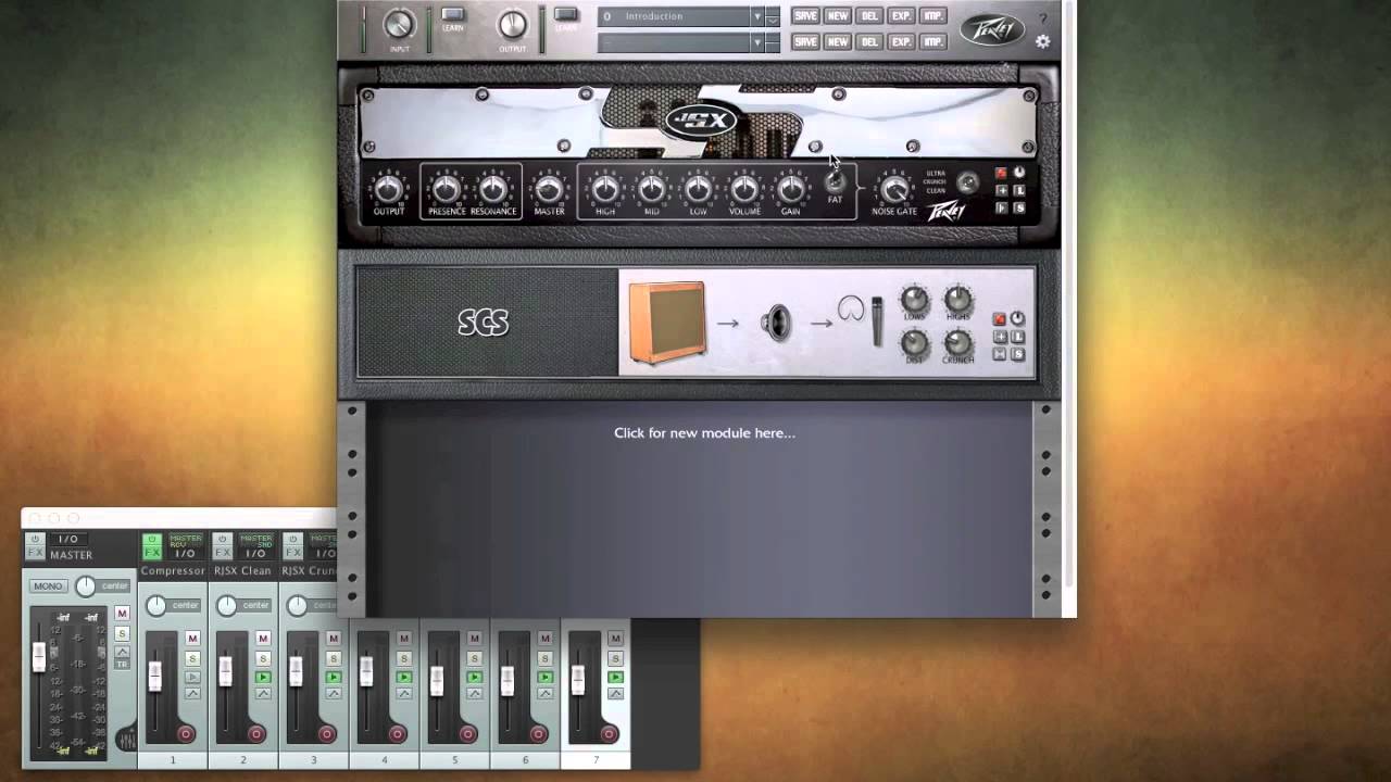 Peavey Revalver Plugin JSX model vs. real Peavey JSX